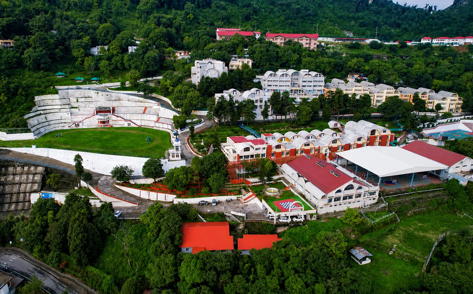 Mussoorie International School campus