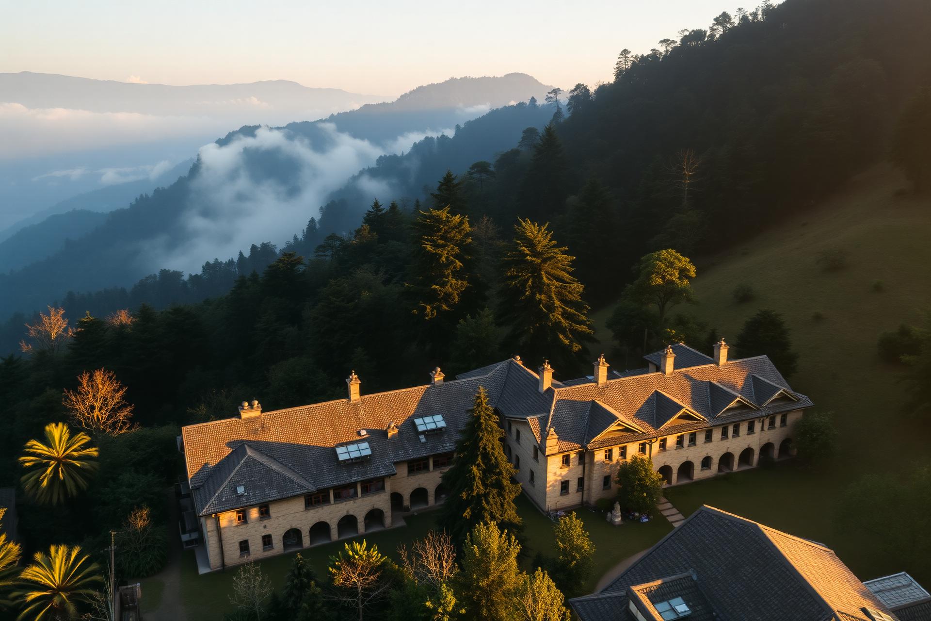 The MIS ridge at dawn